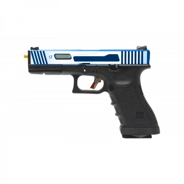 WE Custom Hi-Speed GBB (Aluminum CNC Split Two Stage Slide) Glock Style