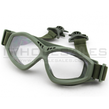 Big Foot Clear Glasses (FAST Helmet Adapted Version) (OD)