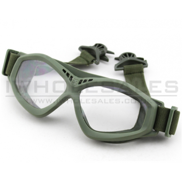 Big Foot Clear Glasses (FAST Helmet Adapted Version) (OD)