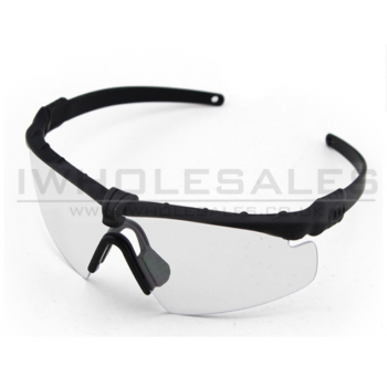 Big Foot 2.0 Framework (ANSI Z80.3) GLASSES (Black Frame - Clear Lens)