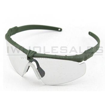 Big Foot 2.0 Framework (ANSI Z80.3) GLASSES (OD Frame - Clear Lens)