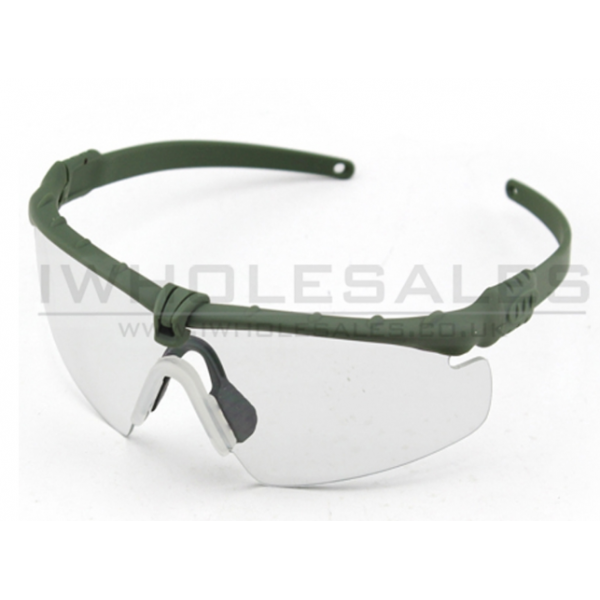 Big Foot 2.0 Framework (ANSI Z80.3) GLASSES (OD Frame - Clear Lens)