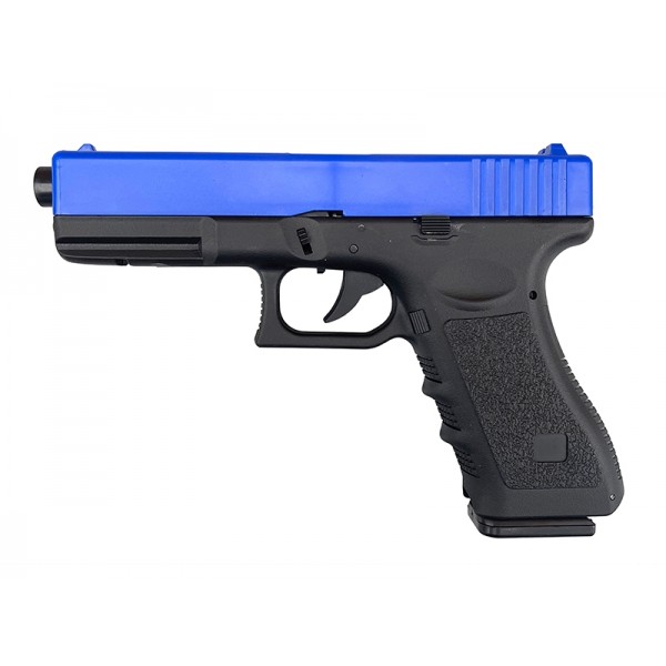 Glock Style Cyma 18 Series Spring Action Pistol (Full Polymer - Heavy Weight - ZM17 - Blue)