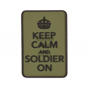 Patches - Keep calm and soldier on