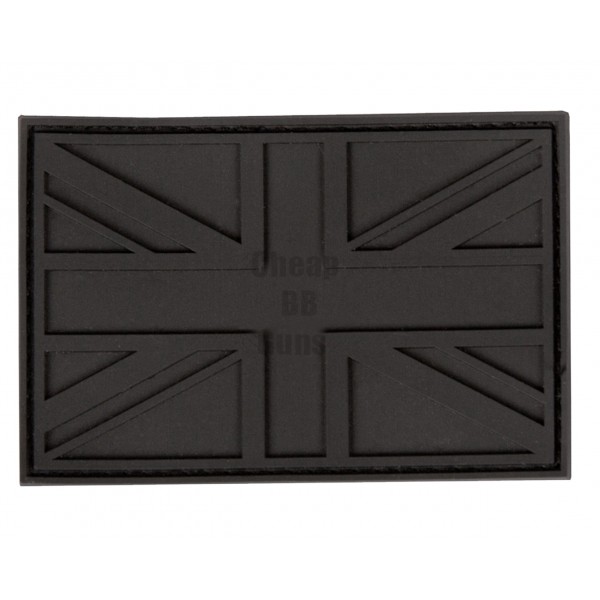 UK PVC stealth patches (Black)