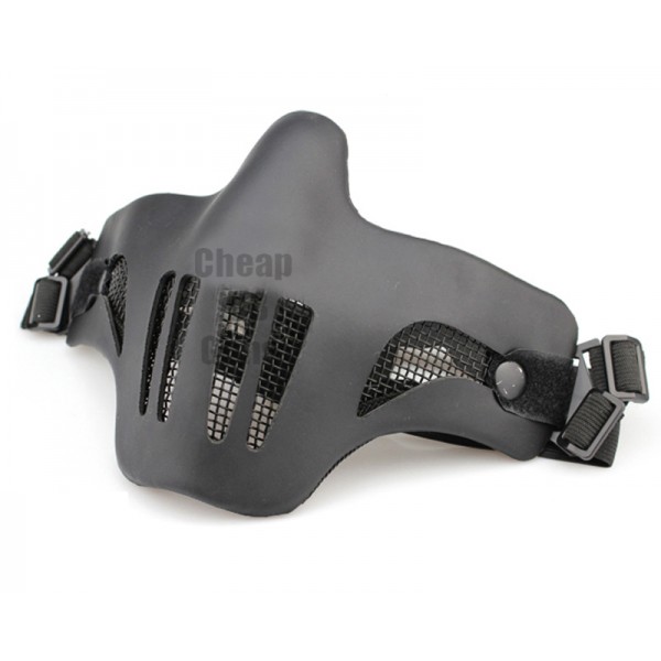 Big Foot V1 Steel with Leather Mud Mask (Black)