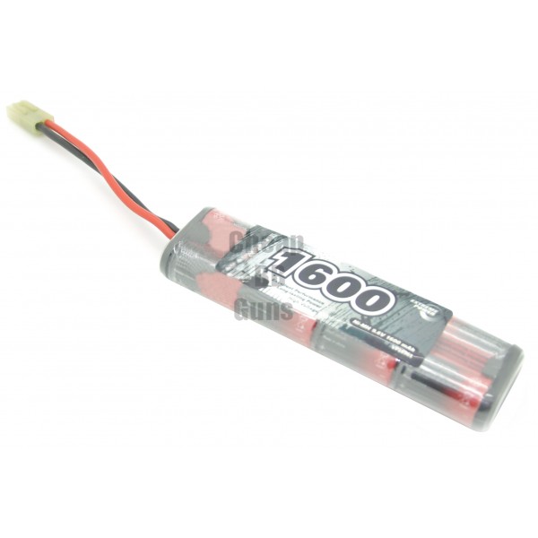 9.6v 1600mAh 2/3A NiMH Mini Battery Pack