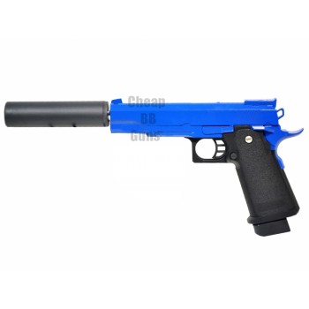 G6A US Pistol Metal Handgun with Silencer