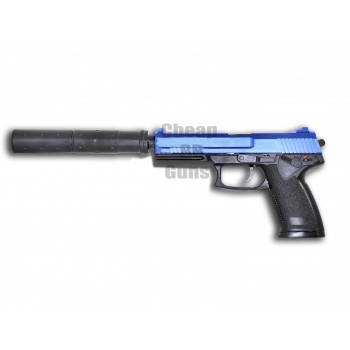 Gas powered HFC HG-302 MK23 Airsoft Pistol