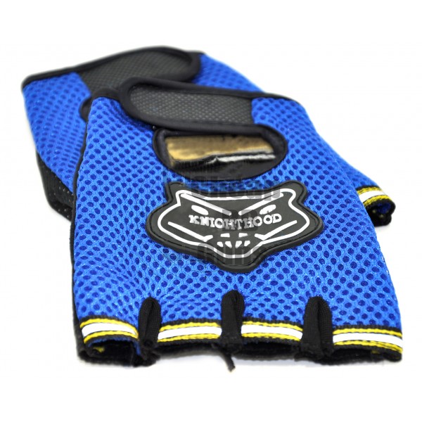 Gloves with Protection (Blue)