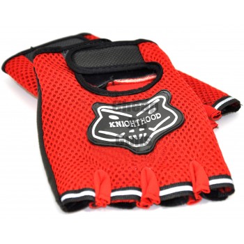 Gloves with Protection (Red)
