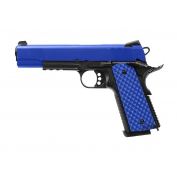 GAS POWERED RAVEN MEU 1911 AIRSOFT GBB PISTOL WITH RAIL