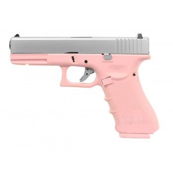 GAS BLOWBACK RAVEN EU17 PINK/SILVER GLOCK STLYE