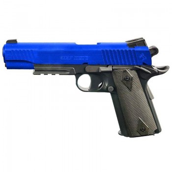 GAS POWERED CO2 COLT 1911 (RAIL) PISTOL (FIXED SLIDE - CYBERGUN - 180314)