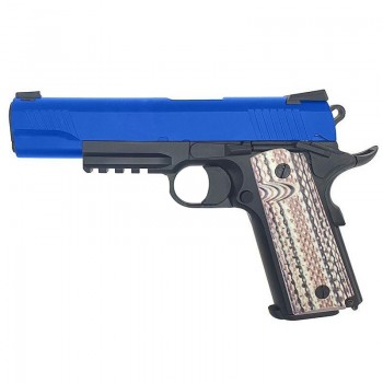 GAS POWERED CO2 SRC 1911A1 BLOW BACK PISTOL (SR45A1 - CO-732BX)