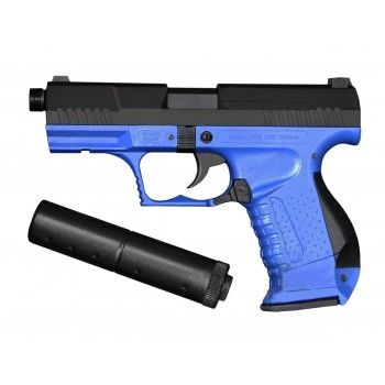 HA124 P99 Airsoft Pistol with Silencer